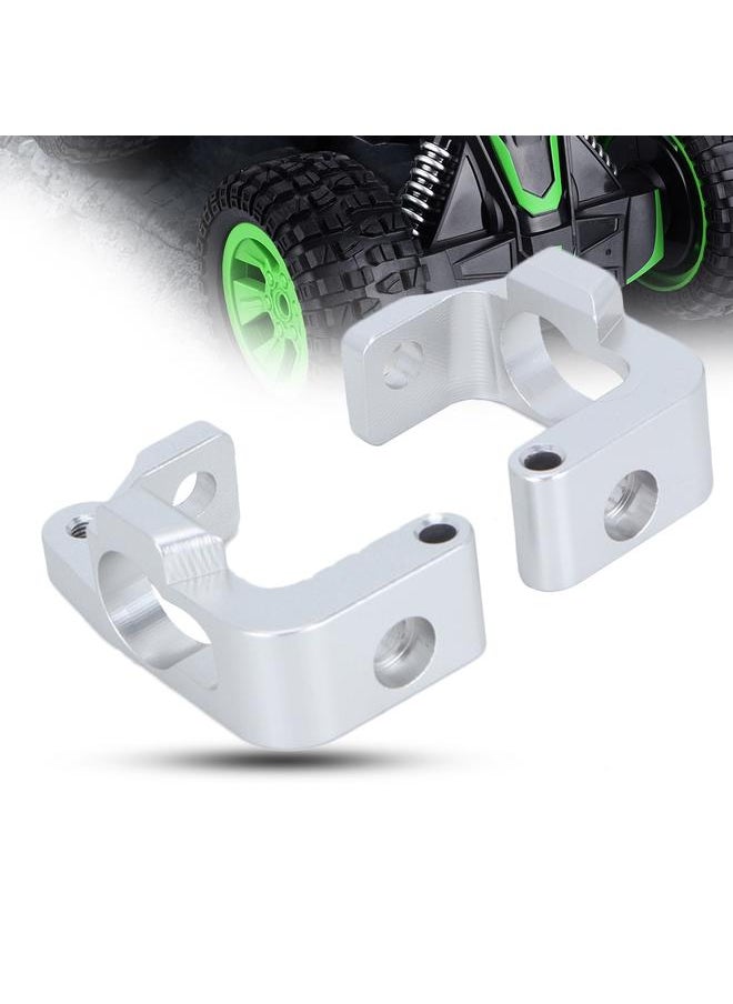 Thoraya - Aluminum Alloy Front Hub Carrier(L/R) for RC HPI 1/8 WR8 FLUX Ken Block Gymkhana Silver - Image 1