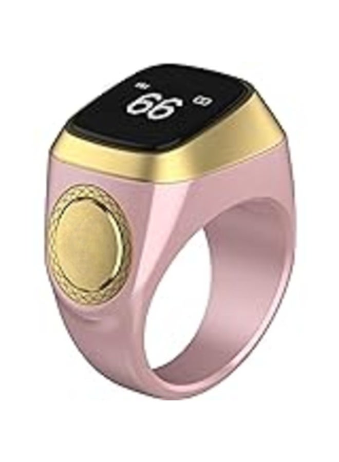 Zikr Tasbih Rings Smart Counter ring with app( Pink )