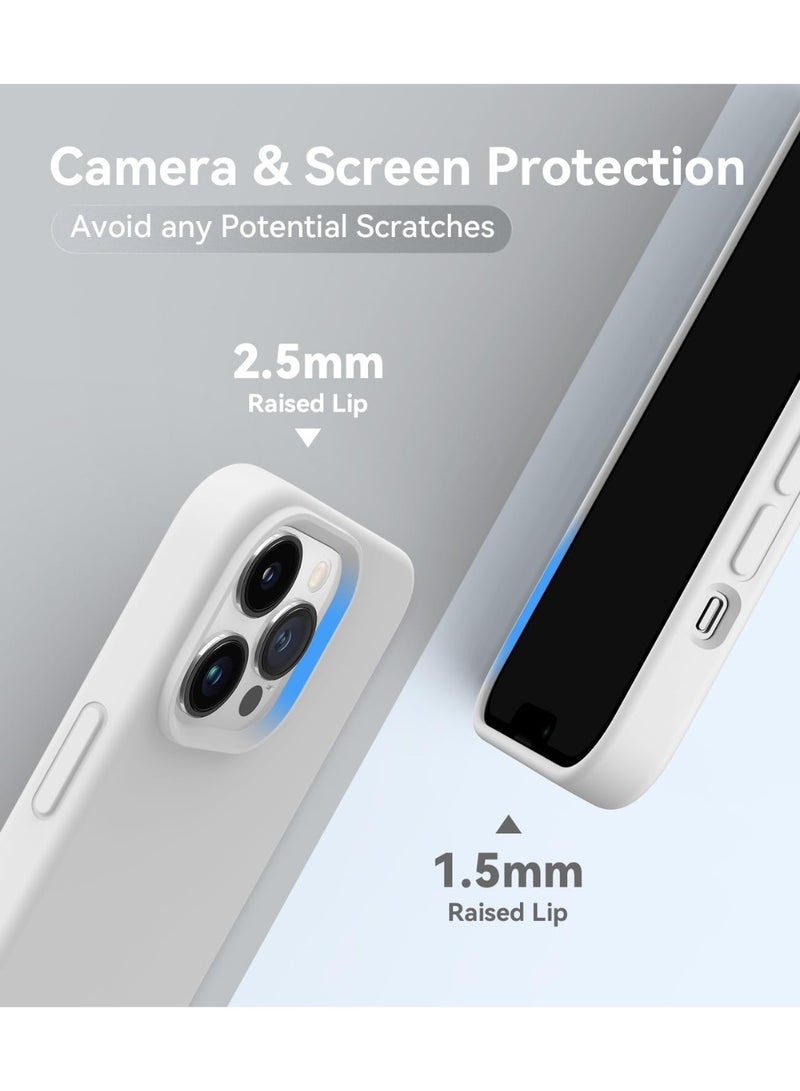 جراب iPhone 13 Pro Max، غطاء سيليكون سائل ناعم رفيع مضاد للخدش ومقاوم للصدمات لهاتف iPhone 13 Pro Max مقاس 6.7 بوصة - Image 4
