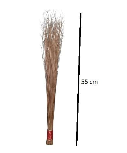 Awadh Wet FloorOutdoor Cleaning Natural and Pure Bamboo Seek Coconut JhaduBrooms Pack of 2 Bamboo Wet and Dry Broom Brown 2 Units - Image 5