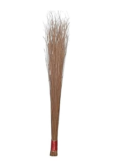 Awadh Wet FloorOutdoor Cleaning Natural and Pure Bamboo Seek Coconut JhaduBrooms Pack of 2 Bamboo Wet and Dry Broom Brown 2 Units - Image 3