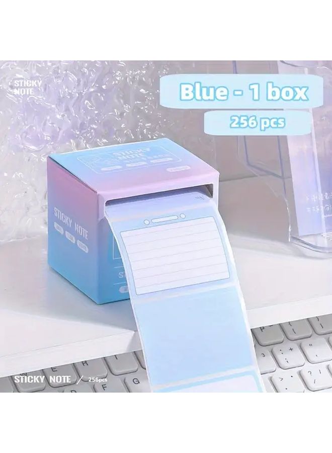 Pink Sticky Notes 256 Sheets Fully Adhesive 8 Formats For Office Home School - Image 4