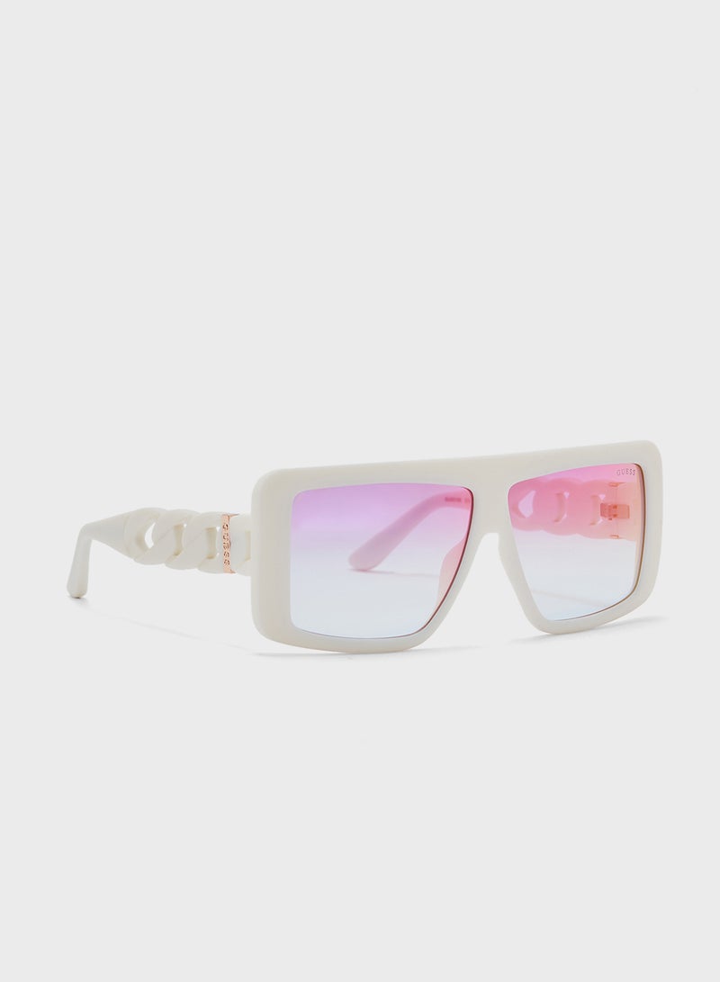 GUESS Square Oversized Sunglasses - Image 1