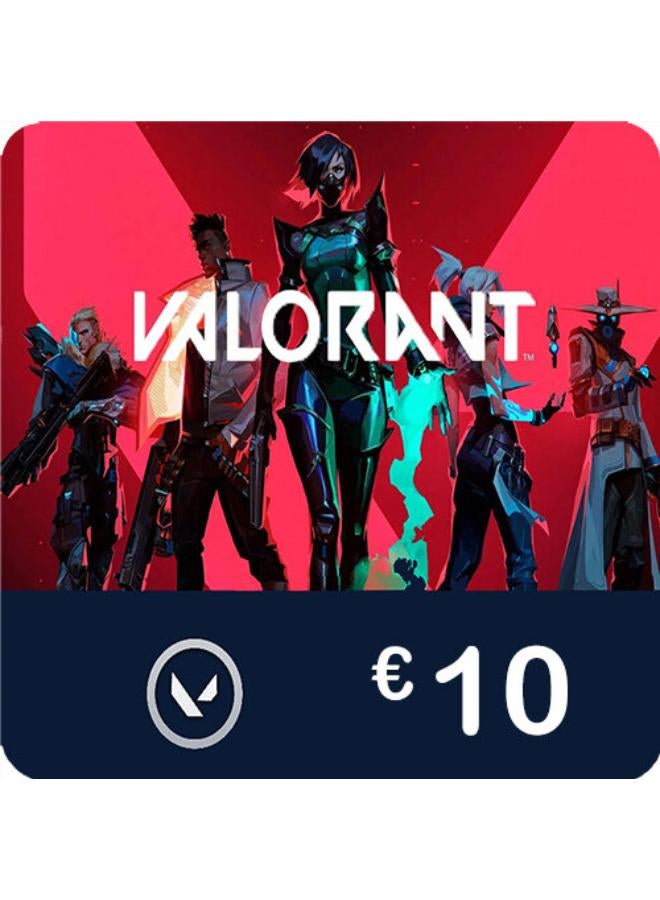 بطاقة هدايا فالورانت - منطقة الشرق الأوسط وشمال أفريقيا 10 Euro