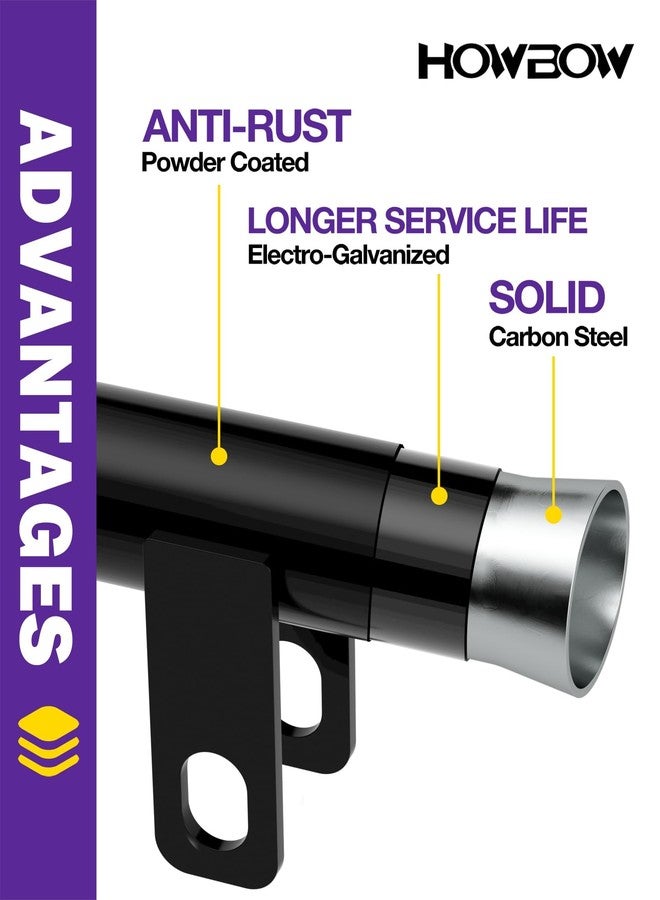 HOWBOW Pipe Layer Attachment Fits Hitch Mounted Ripper Shank Plow, Flexible Pipe Layer Fits Any 3-Point Ripper Hitch Lawn Subsoiler for ATV UTV Tractor, Updated Light Duty Max Dia 1.18" with 2pcs U-Bolts - Image 4