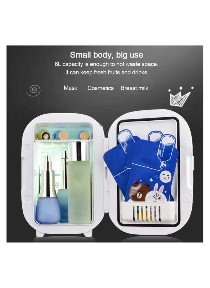 Cool Baby Style Mini Refrigerator 6 Liter Small Refrigerator Car Home Insulated Box Portable Freezer Dual Purpose Heating and Cooling  - Image 4