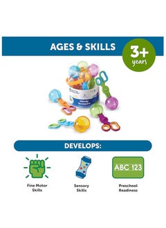 Learning Resources Handy Scoopers, Fine Motor Toy, Assorted Colors, Set Of 4, Ages 3+  - Image 5