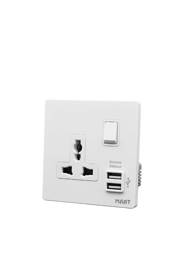 MAAT Single Switch Universal Socket 