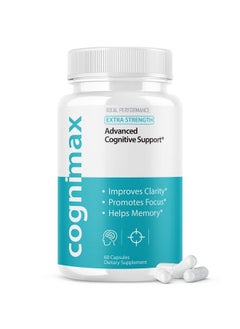 Cognimax Nootropic Brain Pills Supplement For Cognitive Support (60 Capusles)