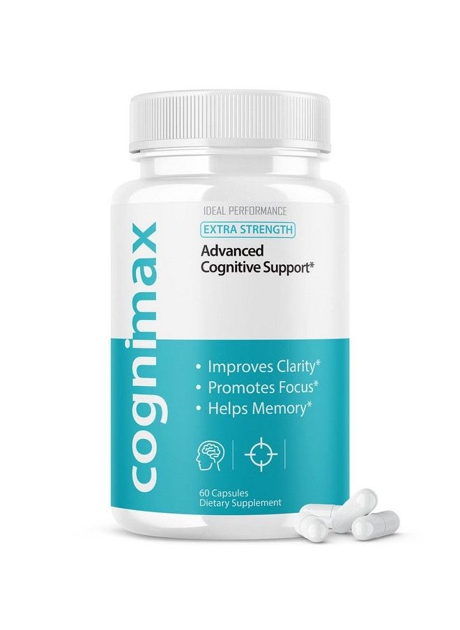 IDEAL PERFORMANCE - Cognimax Nootropic Brain Pills Supplement For Cognitive Support (60 Capusles) - Image 1
