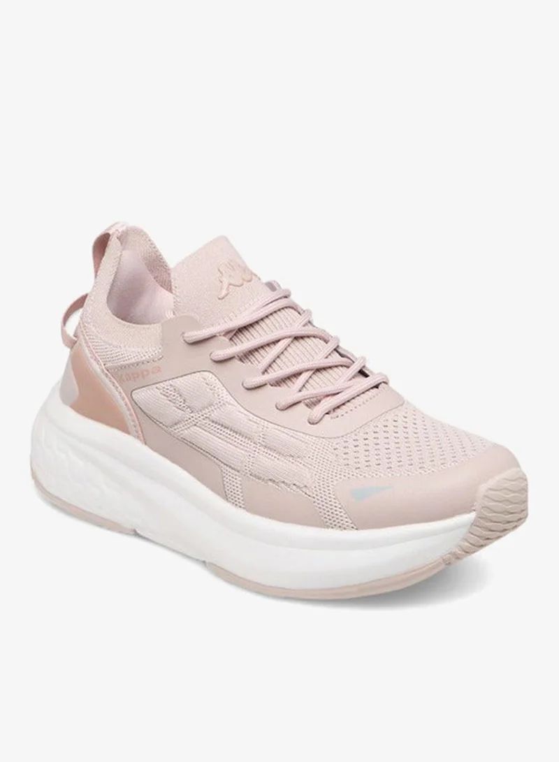 Kappa Women's Logo Print Sports Shoes with Lace-Up Closure