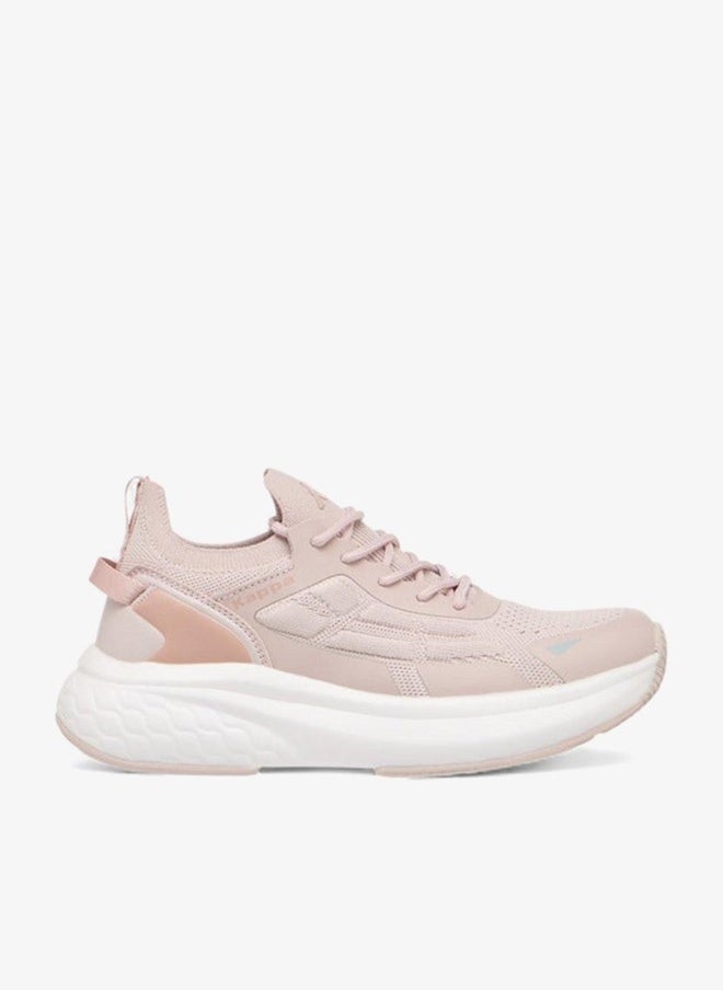 Kappa Women's Logo Print Sports Shoes with Lace-Up Closure - Image 1