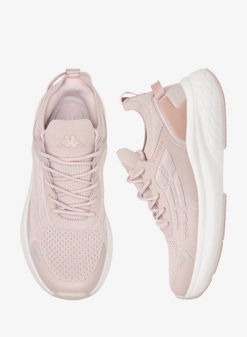 Kappa Women's Logo Print Sports Shoes with Lace-Up Closure - Image 3