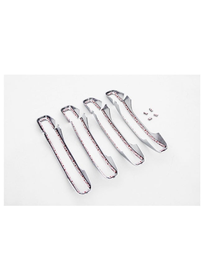 Chrome Door Handle Covers for GMC Yukon and Chevrolet Tahoe 2015–2020 Full Set Exterior Trim - Image 3