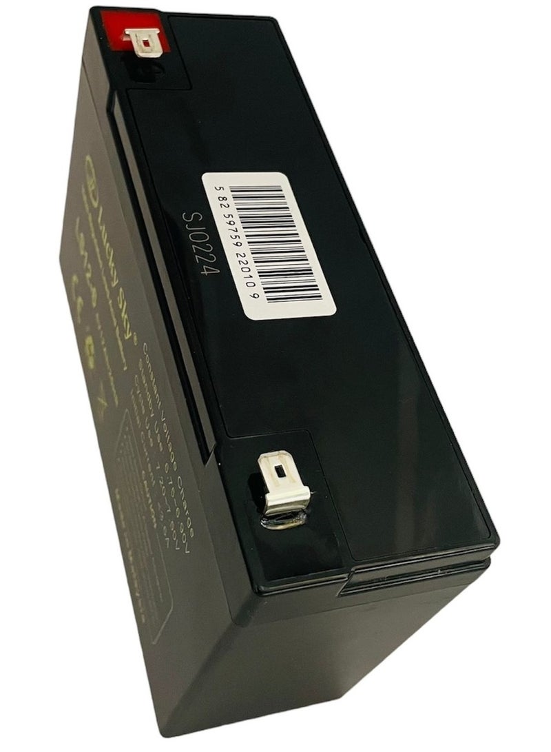 Lucky Sky 6V 12Ah High-Performance Rechargeable Sealed Lead Acid Battery is a reliable and long-lasting power source for a wide range of applications. - Image 2