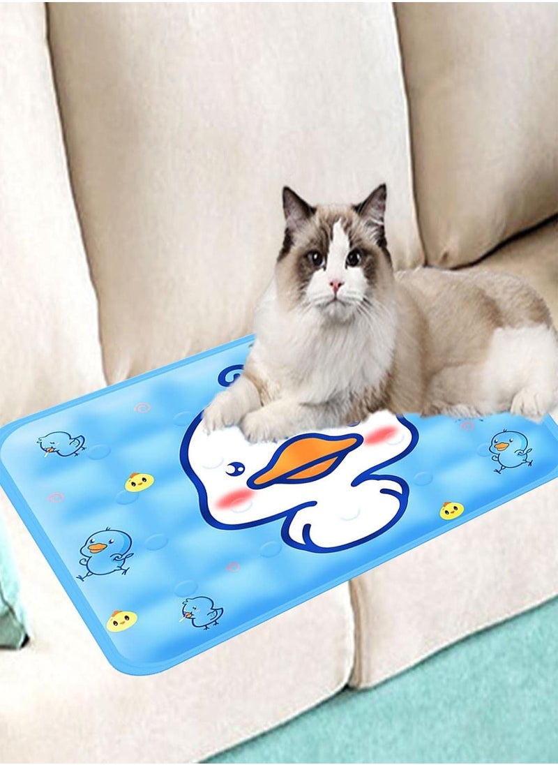 GGOOT - Pet Cooling Blanket - Self Cooling Mat Prevent Overheating During Rest & Sleep | Reusable Summer Pet Natural Cool Bed for Puppies - Image 1