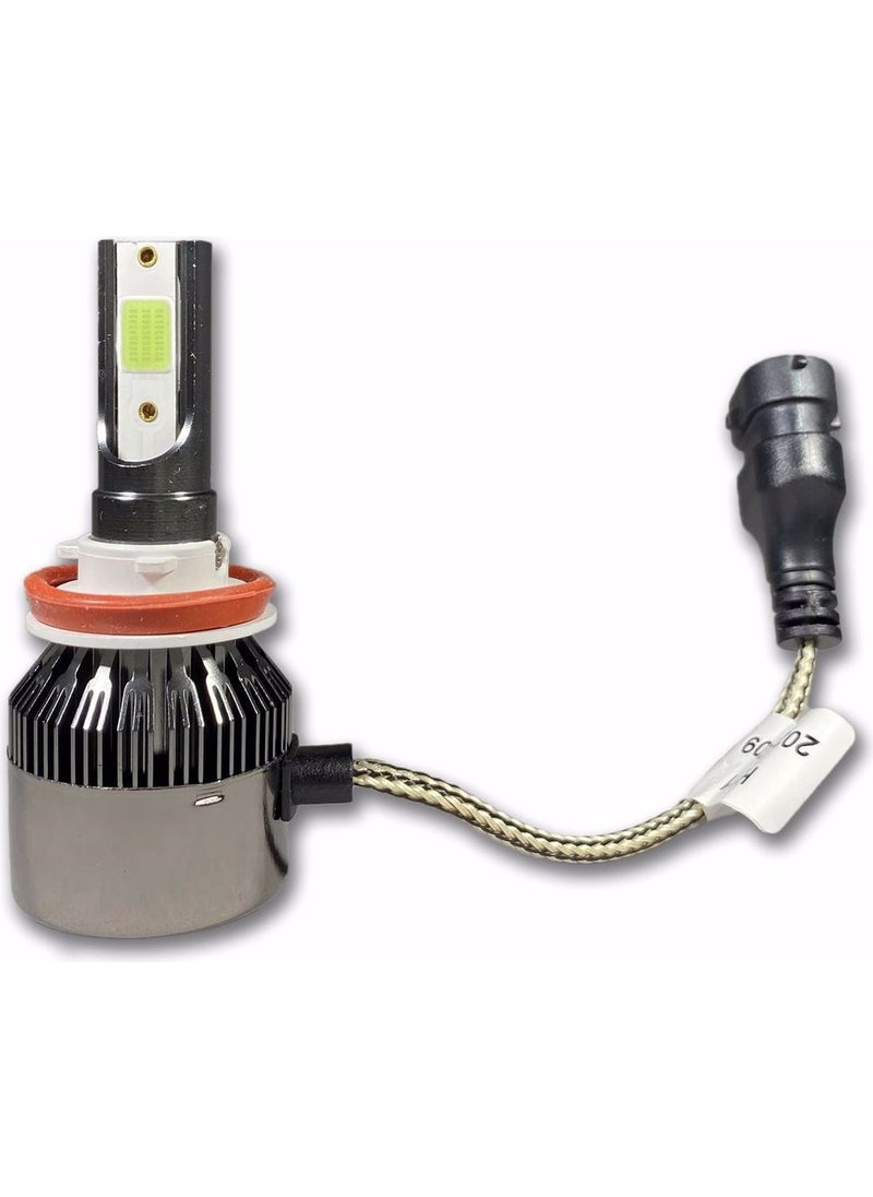 Erlight X مصباح ضباب LED أزرق جليدي متوافق مع هوندا سيفيك Vtec H11  - Image 2