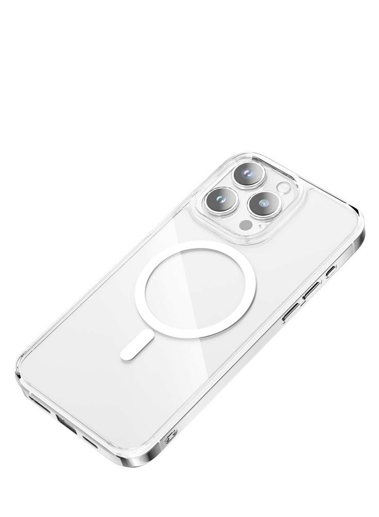 GREEN LION iPhone 15 Pro Max Magsafe Case / Crystal Clear / Anti Fingerprint / Precise Cutouts  / Ultra Drop Protection / Camera Protection / Anti Scratch - Clear - Image 1