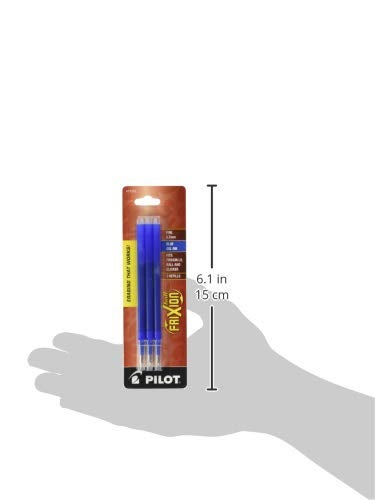 Pilot Gel Ink Refills for FriXion Erasable Gel Ink Pen, Fine Point, Blue Ink, 3 Packs 9 refills total - Image 3