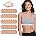Autdor Castor Oil Patches for Belly Button 100PCS Castor Oil Pack Wraps Organic Cotton SelfAdhesive Castors Oils Pack Anti Leakage Disposable Pads Portable Breathable No Wash Oil Not Included - Image 2