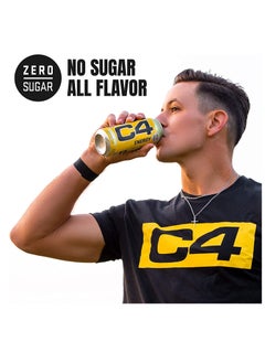 C4 C4 Arctic Snow Cone Energy Drink 473ml Pack of 12  - Image 5