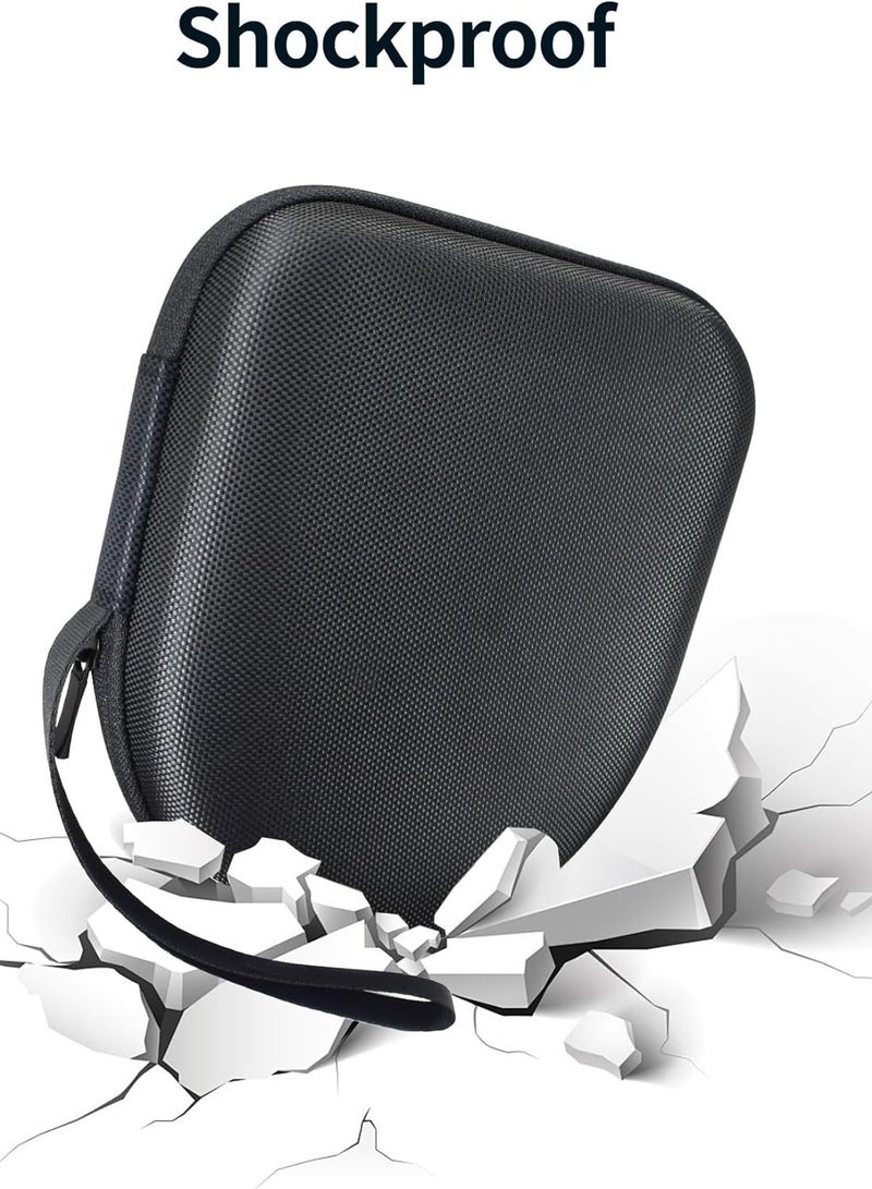 QIRG حافظة سماعة JBL Tune 510BT، حقيبة تخزين صلبة مقاومة للصدمات، حقيبة حمل للسفر لسماعة JBL Tune 510BT (أسود) - Image 3