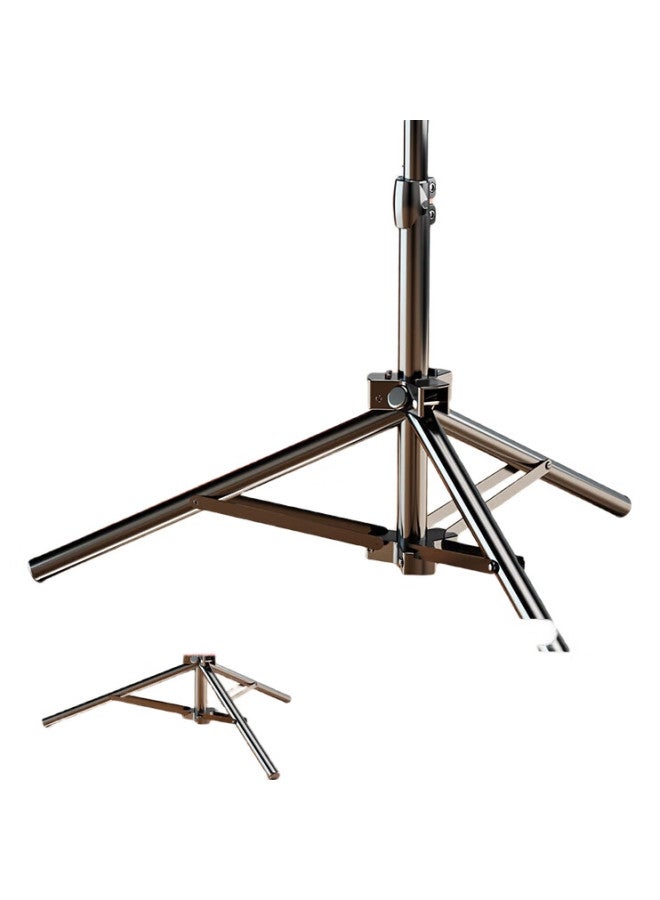 Lingchen Mobile Phone Stand Floor Tripod For , Tiktok, Kuaishou Short Video, Influencer Triangular Stand, Outdoor Portable Stand, 2.1 Meters Foldable And Collapsible - Image 2