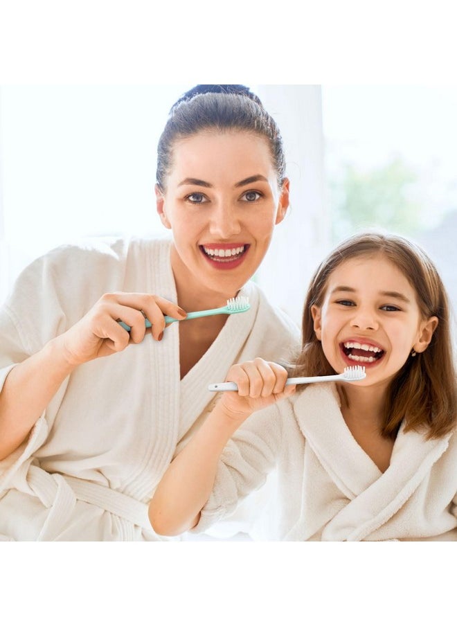 Lomgwumy Lomgwumy Disposable Toothbrush, Toothbrush Bulk, Individually Packaged, Tooth Brush Pack with Protective Toothbrush Cover, Soft Bristles, 5 Color Matching, Better Cleaning Effect (PACK-50)  - Image 5