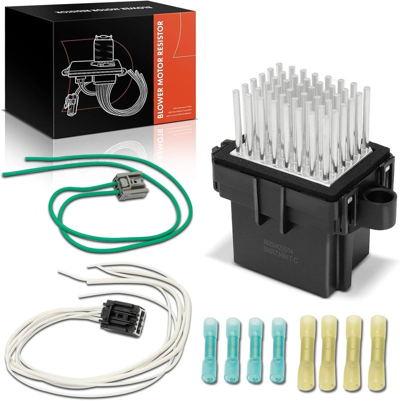 A-Premium HVAC Blower Motor Resistor for Multiple Vehicle Models - Image 1