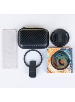 General For Xiaomi For Apple For Huawei Mobile Photography Filter 52 67mmCPL Polarizer HD Eliminate Glass Reflective-Color:52mm Polarizer + Mobile Phone Clip + Storage Bag + Lens Cleaning Cloth  - Image 3