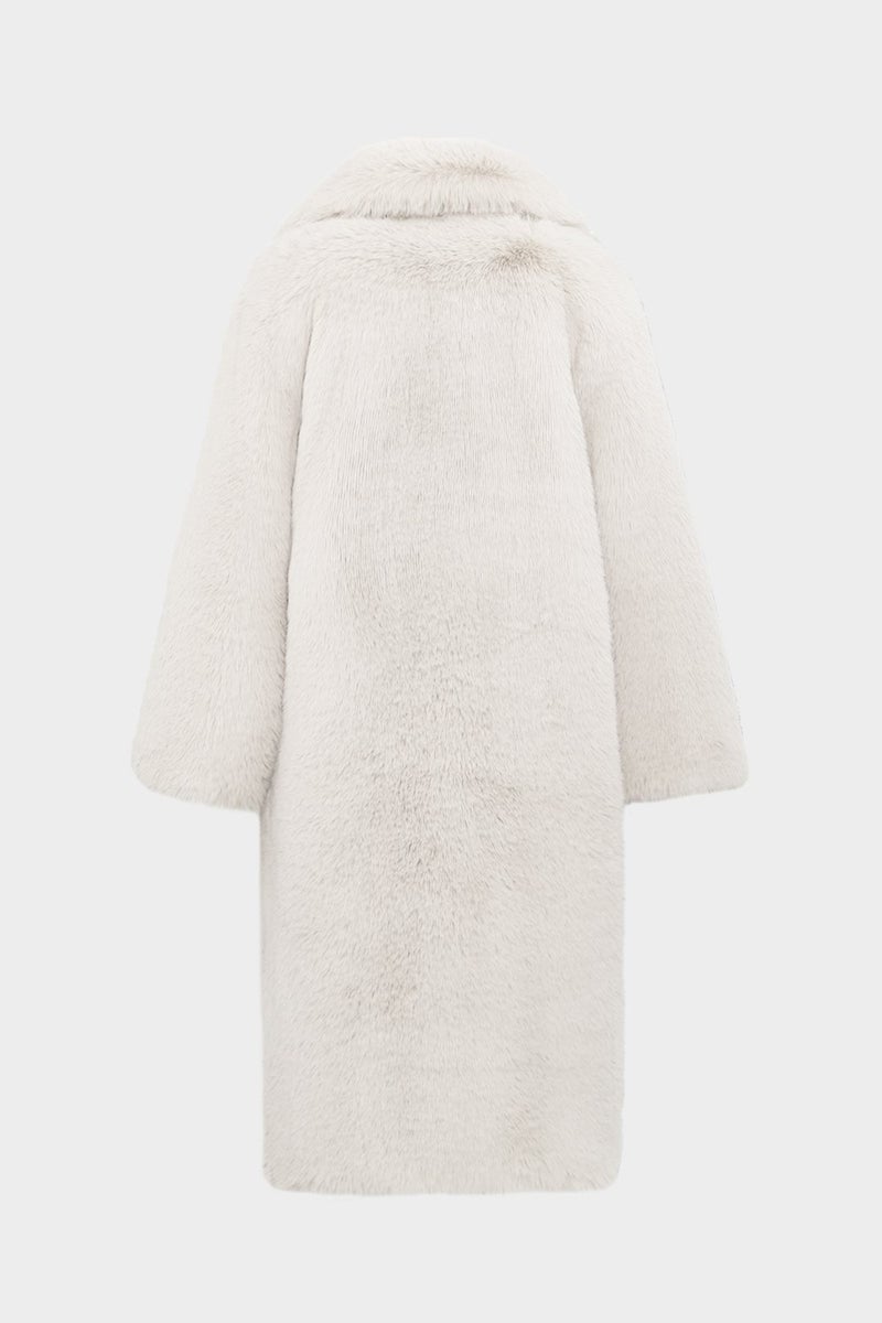 Açelya Okcu AÇELYAOKCU Premium Long Haired Women's Rex Faux Fur Coat  - Image 2