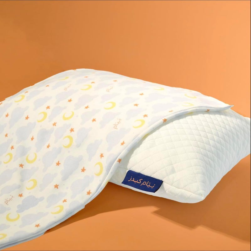 Neyam Adjustable Memory Foam Pillow for Kids - Soft Touch Material, 2 Pack - Image 5