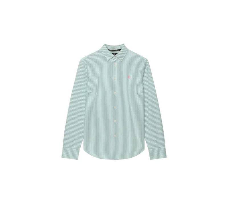 Superdry Slim Oxford Button Down Long Sleeve Shirt