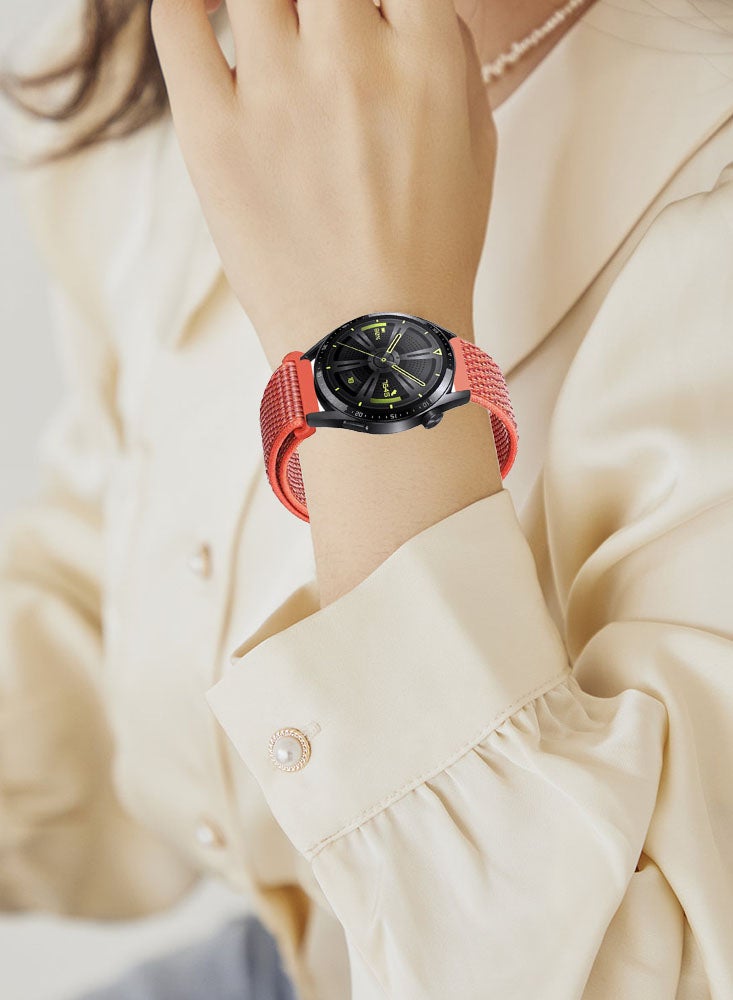 Perfii 3pcs Watchband Bundle Compatible with all Samsung, Huawei, Amazfit, Fitbit and Honor with 22mm band size - Image 3