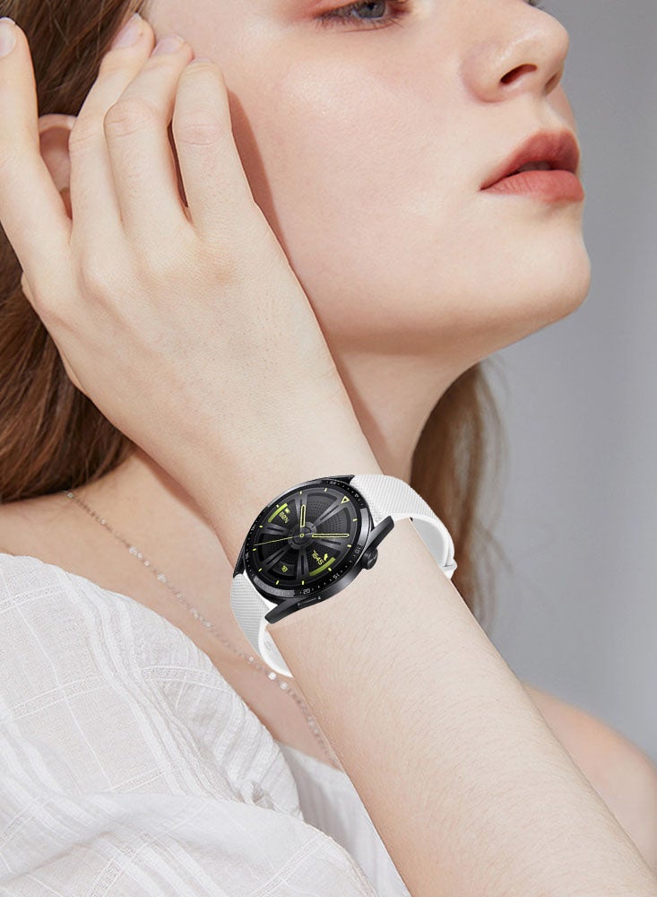 Perfii 3pcs Watchband Bundle Compatible with all Samsung, Huawei, Amazfit, Fitbit and Honor with 22mm band size - Image 2