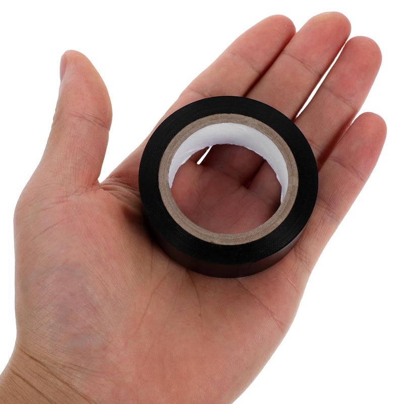 Black Electrical Insulation Tape 10 Rolls High Temperature Wire Protection Industrial Use - Image 5