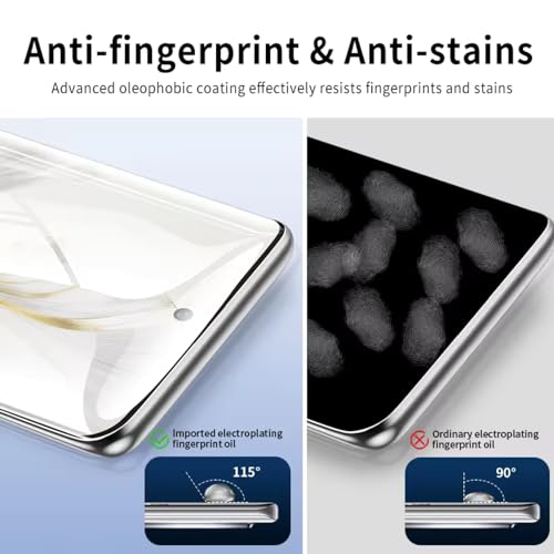 Mobilebies® Advanced HD+ UV Tempered Glass Screen Protector For Vivo T4R 5G (6.77 Inch, Pack of 1) Full Adhesive UV Curved Screen Guard, Case Friendly with installation kit & Guide - Image 3