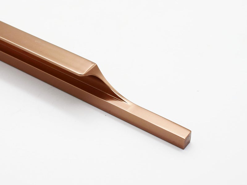 RAB Handle Aluminum Kitchen and Office Drawer/Cabinet/Door/Wardrobe Furniture Handle (Code:- Handle146, Finish:-Rose Gold, Size:-450mm ) - Image 3