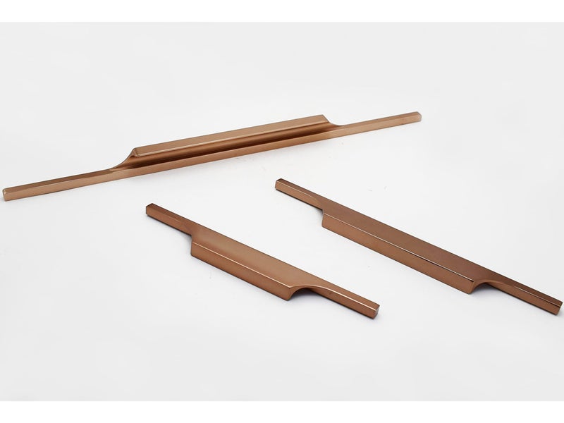 RAB Handle Aluminum Kitchen and Office Drawer/Cabinet/Door/Wardrobe Furniture Handle (Code:- Handle146, Finish:-Rose Gold, Size:-450mm ) - Image 4