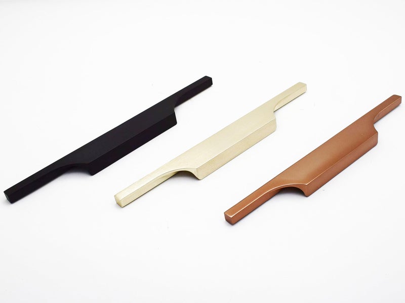 RAB Handle Aluminum Kitchen and Office Drawer/Cabinet/Door/Wardrobe Furniture Handle (Code:- Handle146, Finish:-Rose Gold, Size:-450mm ) - Image 5