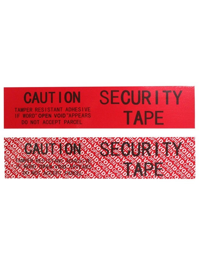 TamperSeals Group 1 Roll 100% Total Transfer Tamper Evident Security Packing Tape (2 Inches X 55 Yards X 2 Mil Ultrathick “Void” Film Red)  - Image 2