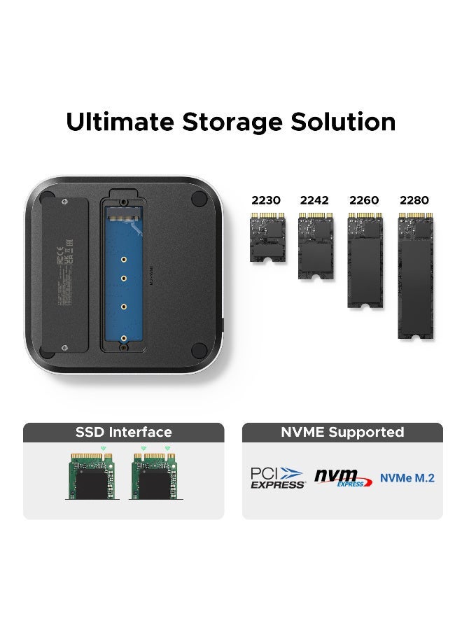 Ugreen Mac Mini M4 Dock Hub With Nvme Enclosure