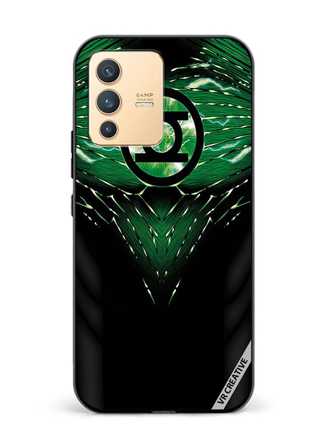 VR CREATIVE Protective Case Cover For Vivo V23 5G Jack Kirby Green Lanterns Art Design Multicolour - Image 1