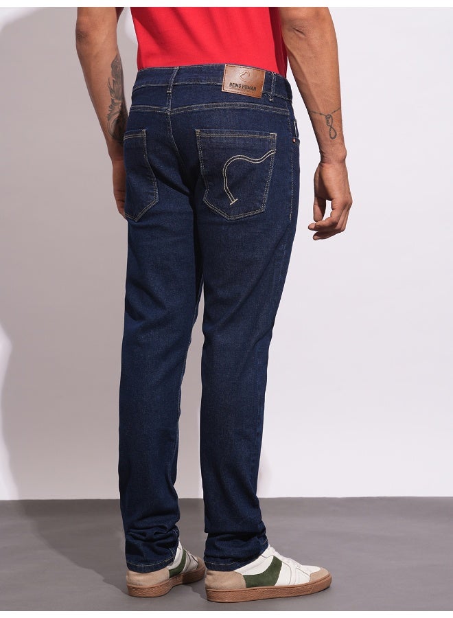Being Human Mens Dark Tone Slim Fit Denims - Image 3