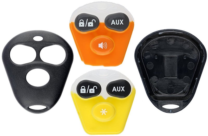 KeylessOption Keyless Entry Remote Control Starter Car Key Fob Case Shell Outer Cover 2 Button Pads For Viper Aftermarket Alarm - Image 5