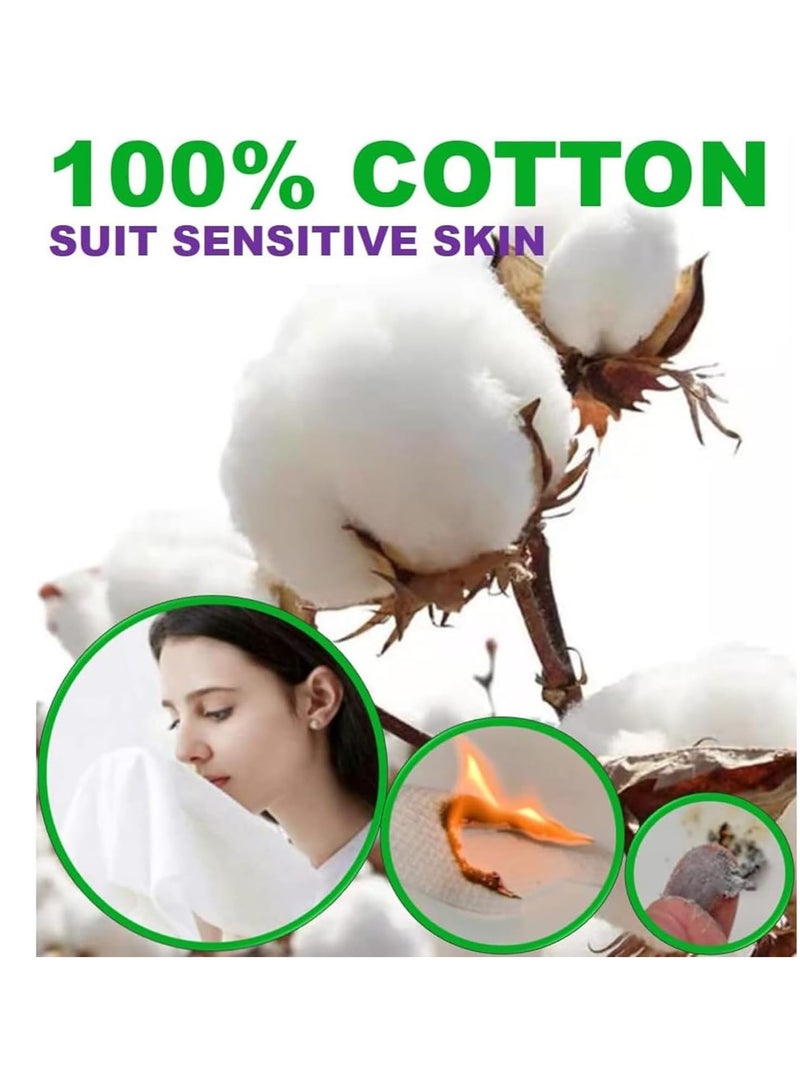 SOLARAE Premium Compressed Towel Tablet Wet and Dry Disposable Thicker Larger Essential Face Washcloths For Travel Camping Hiking Outdoor Sports Beyond Pure Cotton Home Beauty 20PCS - Image 3