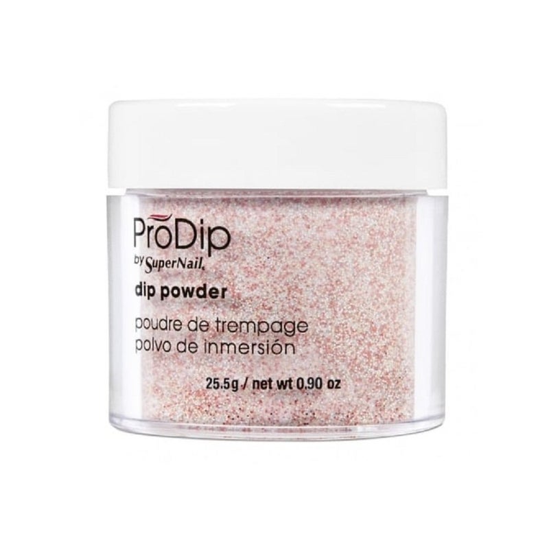 Supernail Prodip Colored Acrylic Dip Powder New Year Sparkles 09 Ounce