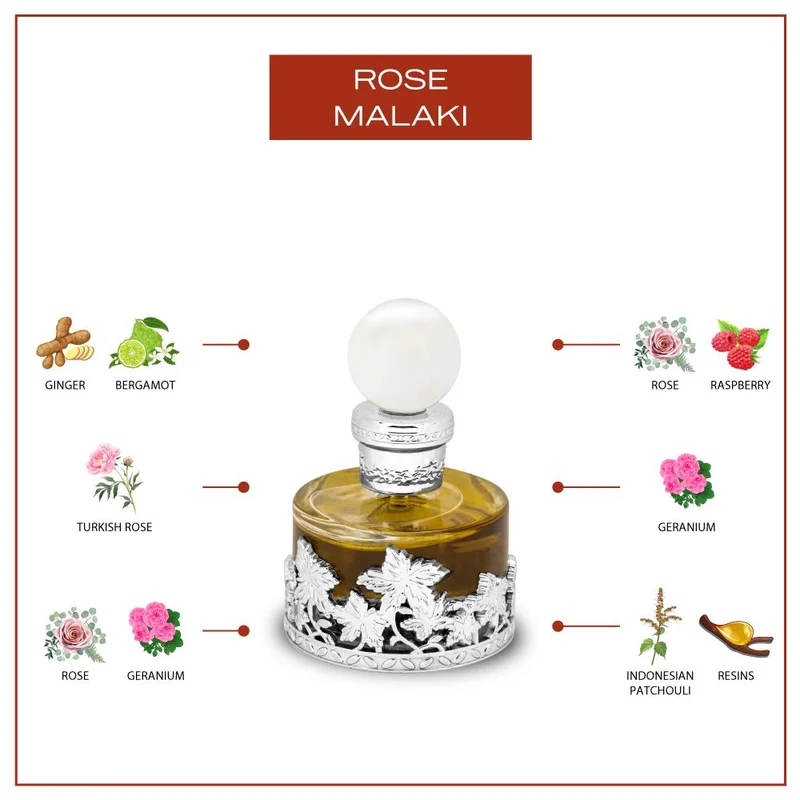 عطور سويس اربيان Rose Malaki Perfume Oil 25ml