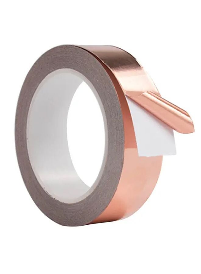 Copper Conductive Tape Single Sided 20mm x 393.7 Inch Shielding Adhesive 1pc - Image 2