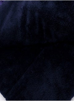 snooze Double Face Winter Fur Quilt, Caro Blue, 220*235cm  - Image 5